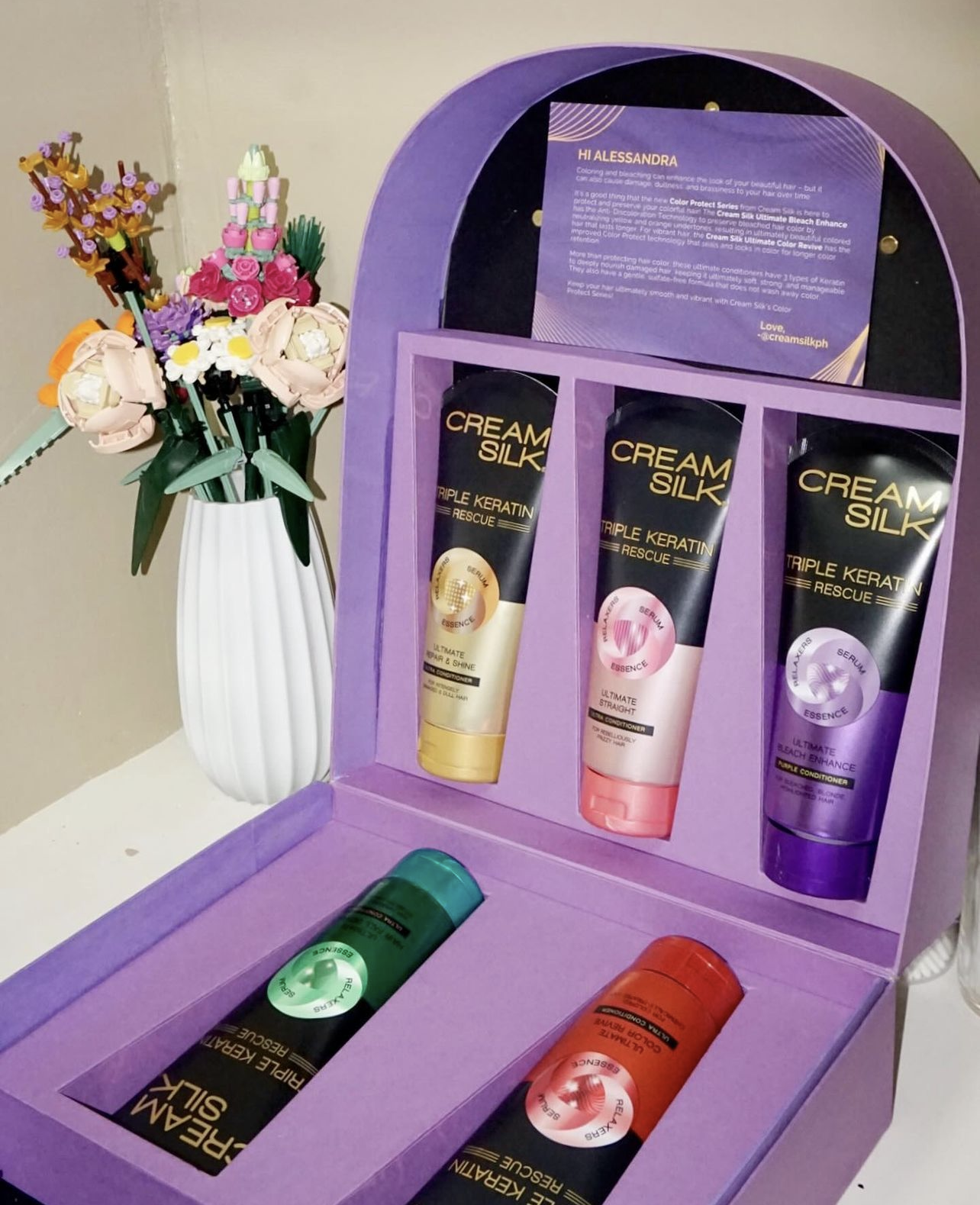 Cream Silk Color Protect Series PR Kit